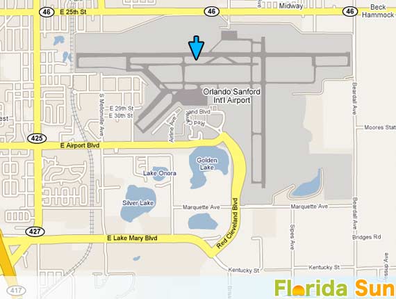 Orlando Sanford International Airport (IATA: SFB, ICAO: KSFB) is an airport 