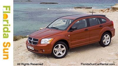 Dodge Caliber rental vehicle
                  