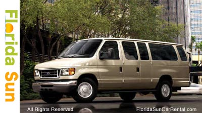 12 Passenger Van Rental