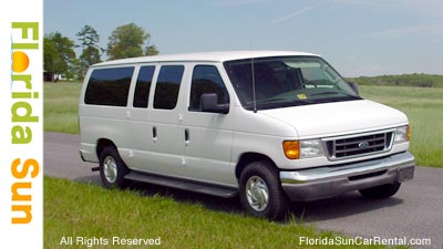 8 Passenger Van Rental