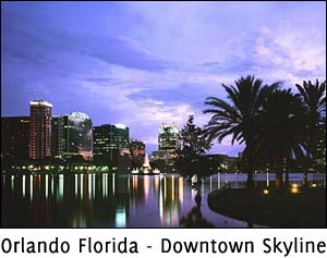 Orlando Florida Skyline