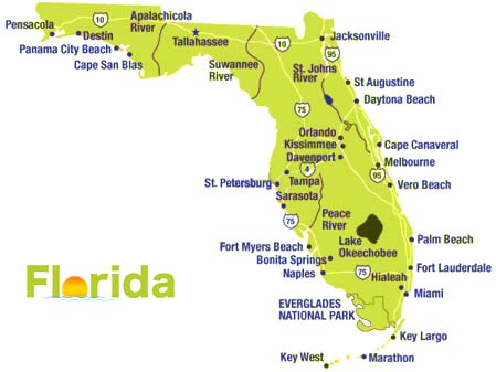 Florida map